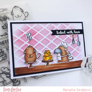 Baked With Love Clear Stamp Set