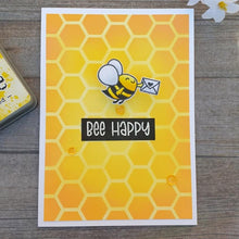 Load image into Gallery viewer, Bee Happy Clear Stamp Set