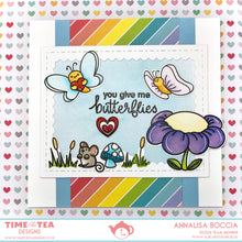 Load image into Gallery viewer, Butterflies Clear Stamp Set
