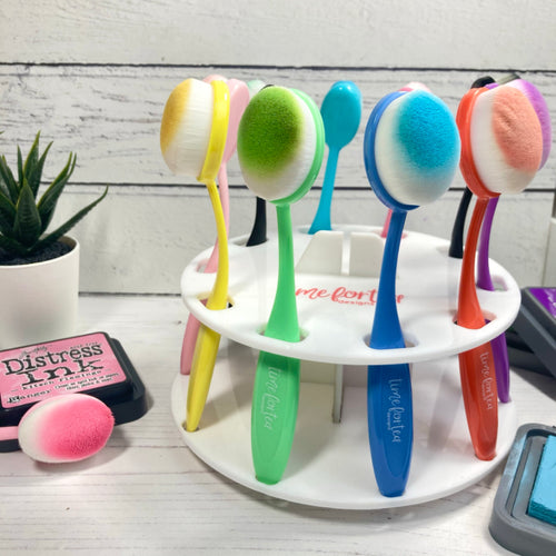 Spinning Blender Brush Storage Caddy