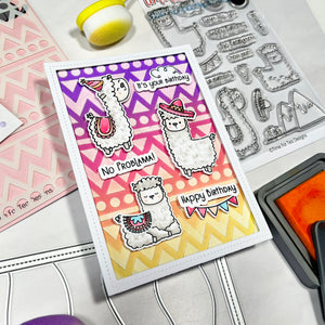 Llama Tell You Clear Stamp Set