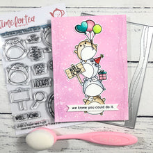 Load image into Gallery viewer, Hooray Hamster Clear Stamp Set