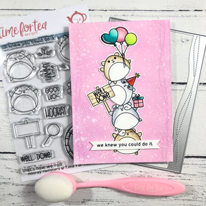 Hooray Hamster Clear Stamp Set
