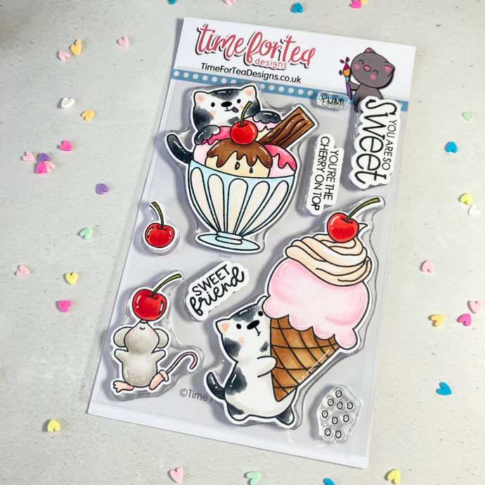 Sundae Sweeties Clear Stamp Set