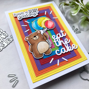 Birthday Bear Clear Stamp Set