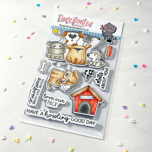 Dog Gone Mutts Clear Stamp Set