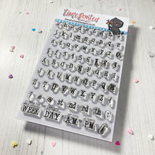 Load image into Gallery viewer, Tippy Tappy Typewriter Clear Stamp Set