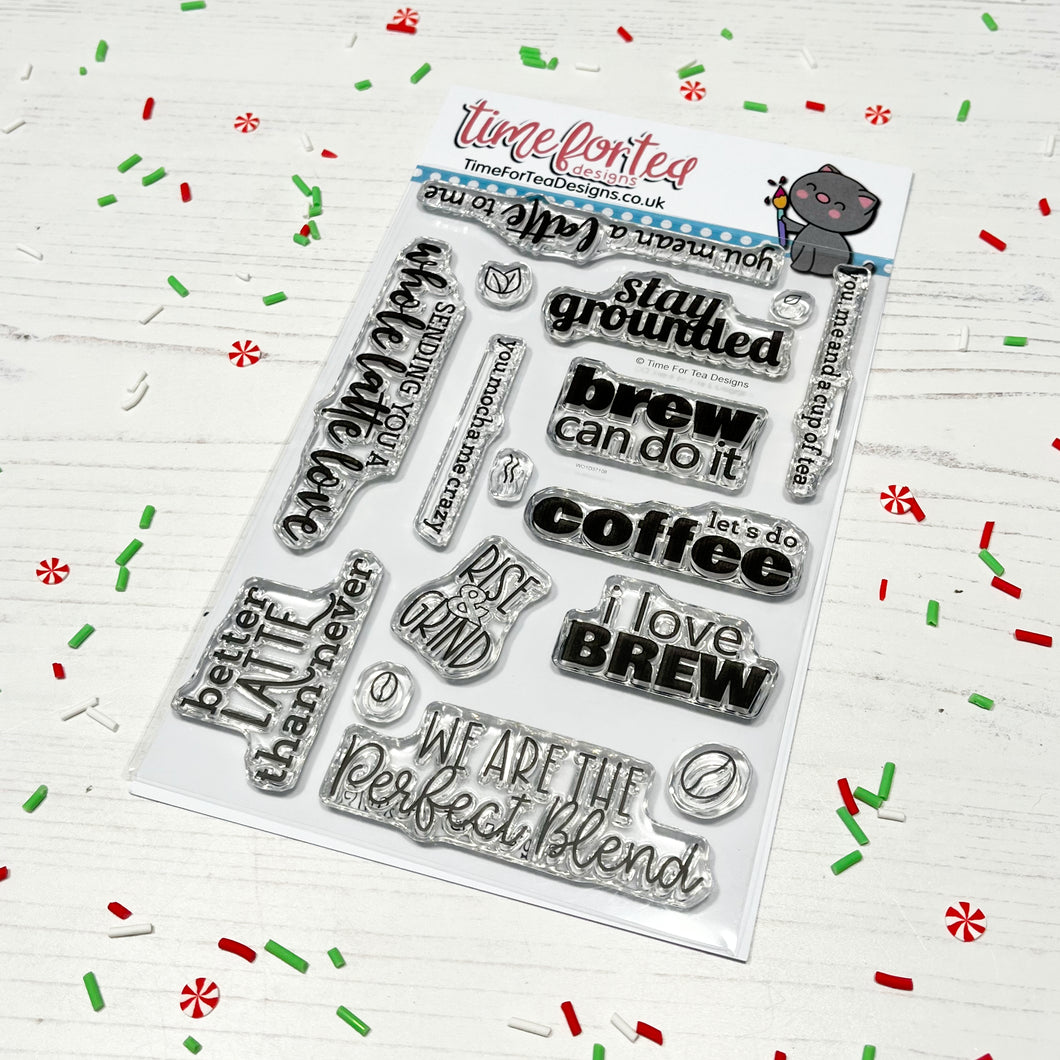 The Perfect Blend Clear Stamp Set