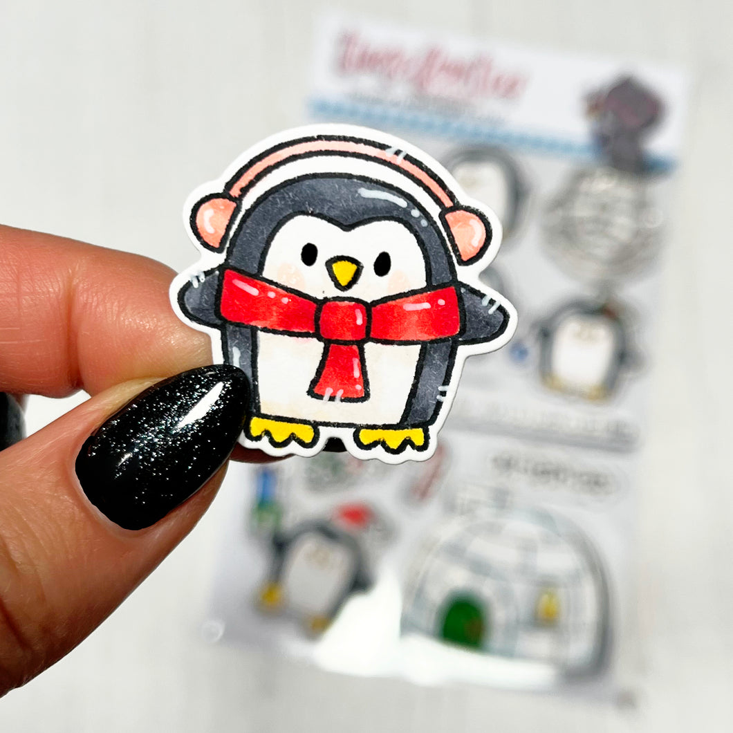 It's Penguin-ing to Look A Lot Like Christmas Stamp & Coord Die Collection