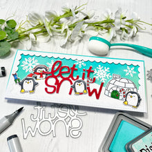 Load image into Gallery viewer, It&#39;s Penguin-ing to Look A Lot Like Christmas Clear Stamp Set
