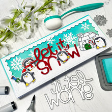 Load image into Gallery viewer, It&#39;s Penguin-ing to Look A Lot Like Christmas Clear Stamp Set