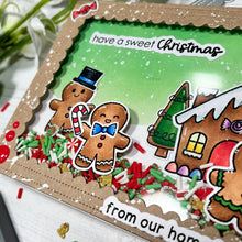 Load image into Gallery viewer, Gingerbread Family - Our House to Yours Clear Stamp Set