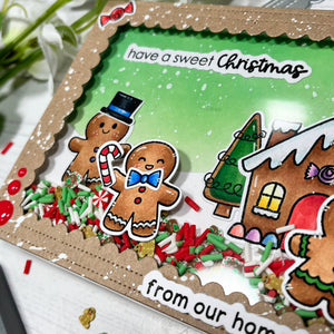 Gingerbread Family - Our House to Yours Clear Stamp Set