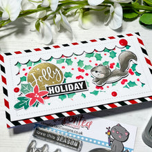 Load image into Gallery viewer, Santa Stop Here Clear Stamp Set
