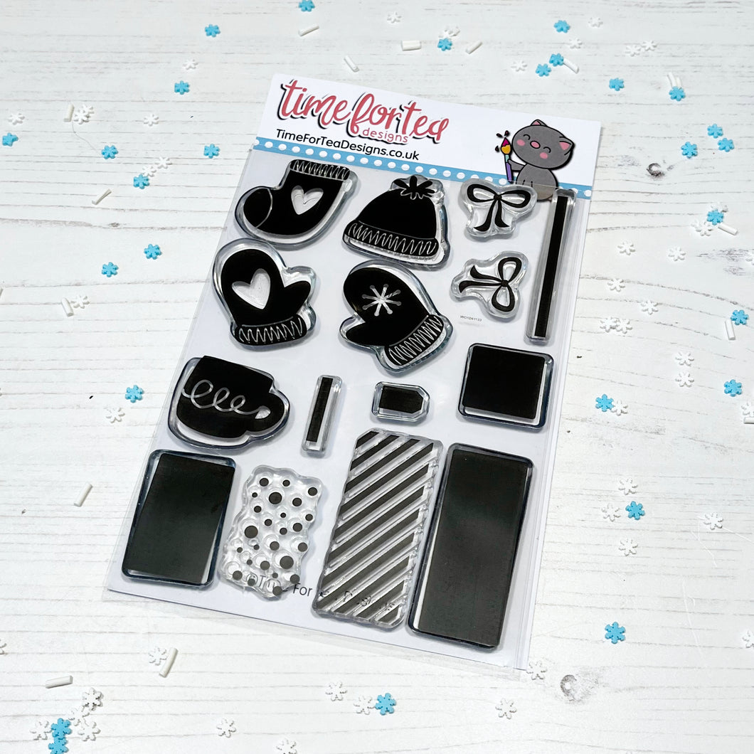 Winter Icons Clear Stamp Set