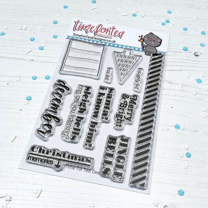 Christmas Memories Clear Stamp Set