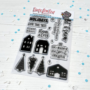 Home For The Holidays Clear Stamp Set