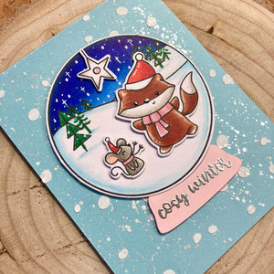 A5 Cosy Winter Stamp Set