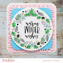 Load image into Gallery viewer, Winter Wishes Wreath Coordinating Die set