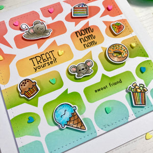 Treat Yourself Clear Stamp Set