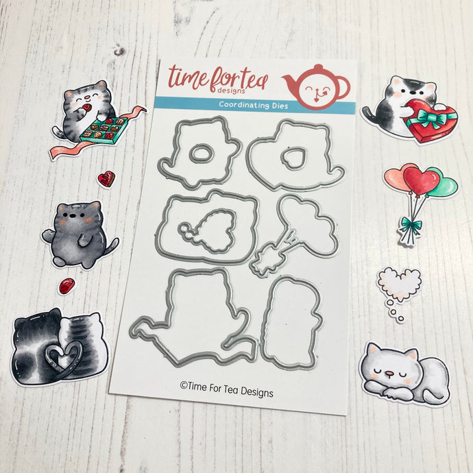 Smitten Kittens Coordinating Die set
