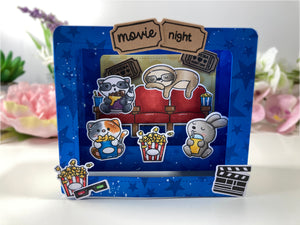 Movie Night Stamp and Die Collection