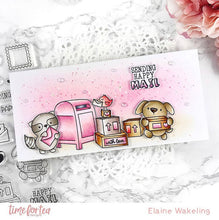Load image into Gallery viewer, Happy Mail Critters Clear Stamp Set