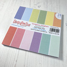 Load image into Gallery viewer, Gorgeous Gingham 6x6&#39; Paper Pad