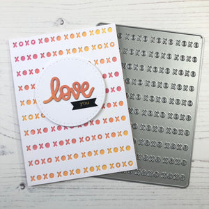 XOXO Cover Plate Die