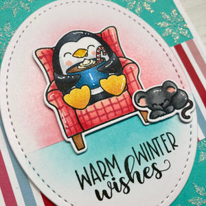 Warm Winter Wishes Clear Stamp Set