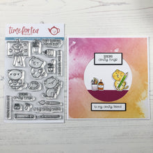 Load image into Gallery viewer, Crafty Cats Clear Stamp Set