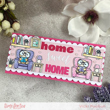 Load image into Gallery viewer, Home Sweet Home Clear Stamp Set